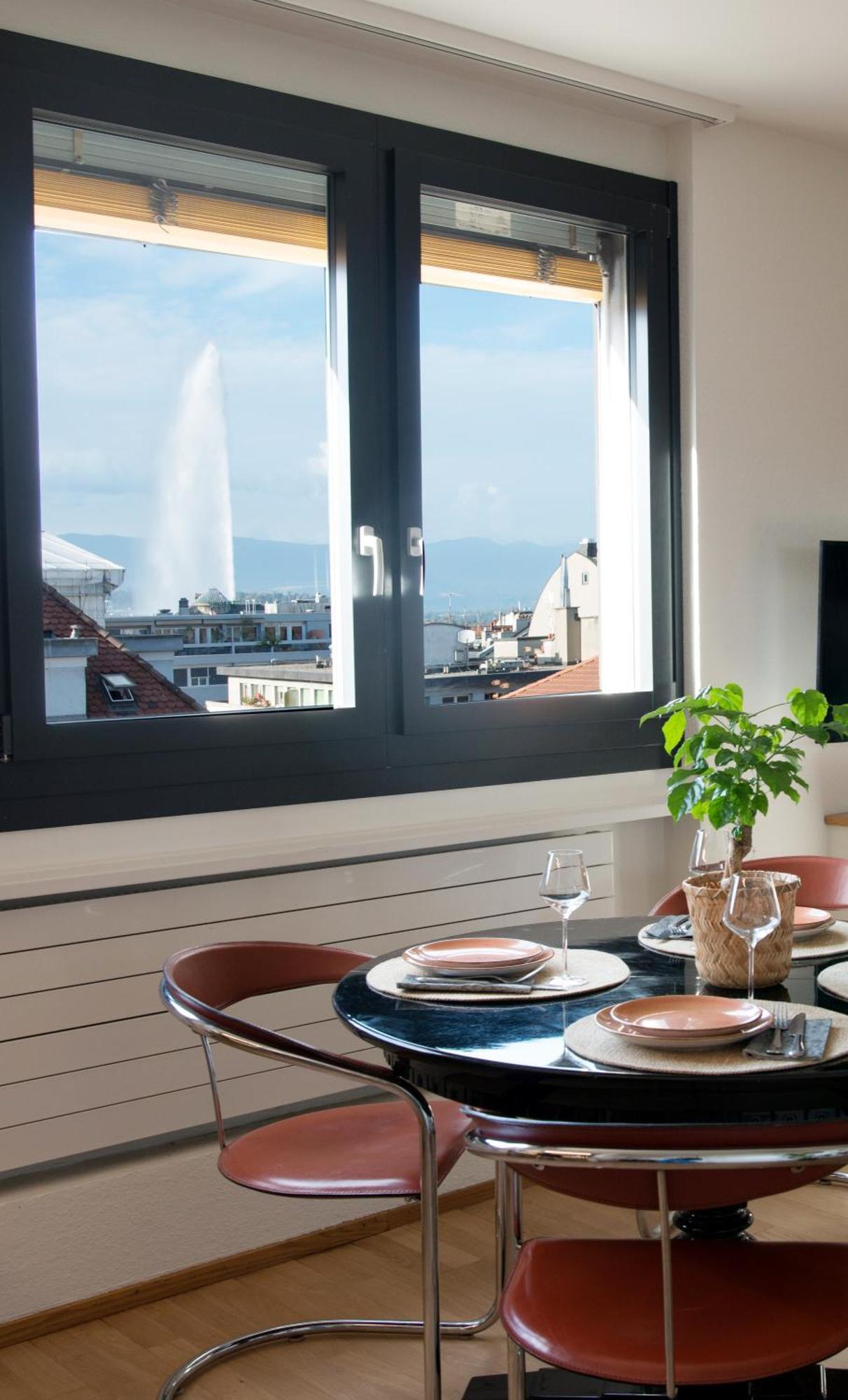 Wowappartements Vue Sur Le Jet D'Eau Genève Eksteriør bilde